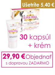Super prsia 30 tabilet + krém