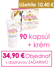 Super prsia 90 tabilet + krém