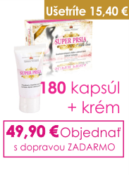 Super prsia 180 tabilet + krém